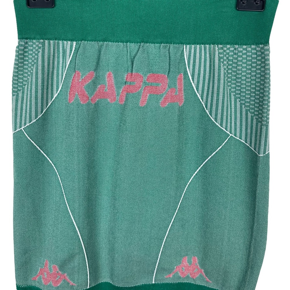 Kappa Leszno Knit Mini Skirt‎ NWT Green Size XS - Picture 3 of 10